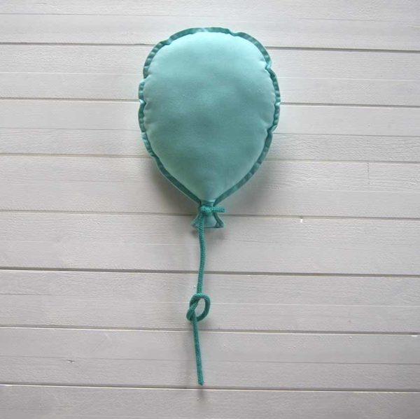 ballon mural personnalisable vert d'eau