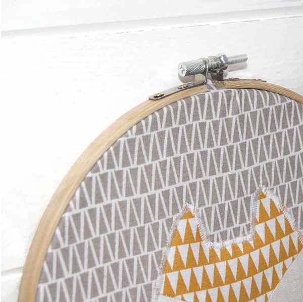 Les Jolies Zabeilles- cadre decor renard- decoration enfant