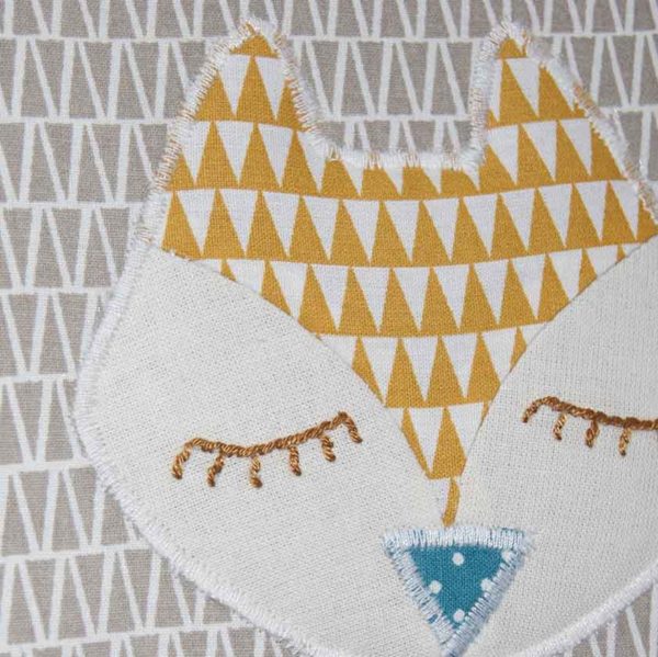 Les Jolies Zabeilles- cadre decor renard- decoration enfant