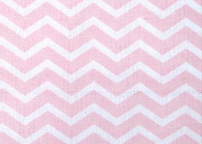 cape de bain rose et blanc motif chevrons référence 18