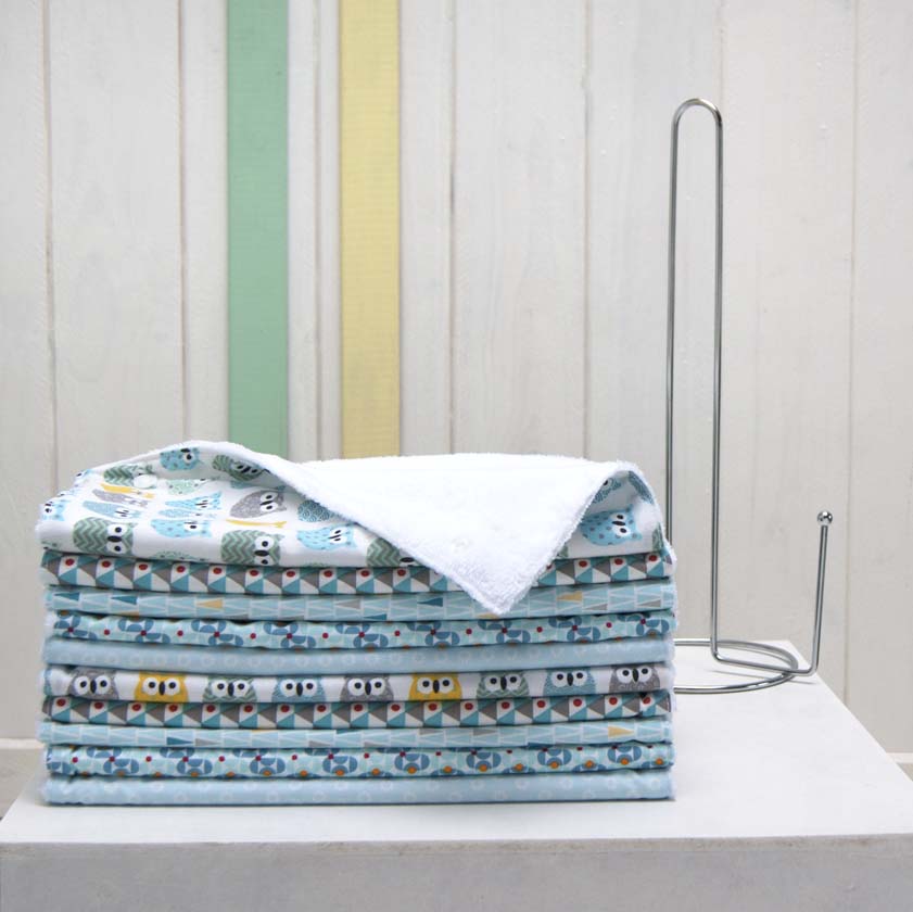 Les Jolies Zabeilles-essuie tout lavable- zero dechet 02 essuie tout lavable- zéro déchet