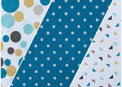 guirlande fanions bleu canard référence 12