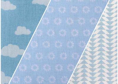 guirlande fanions bleu référence 04