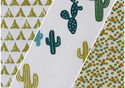 guirlande fanions vert référence 09