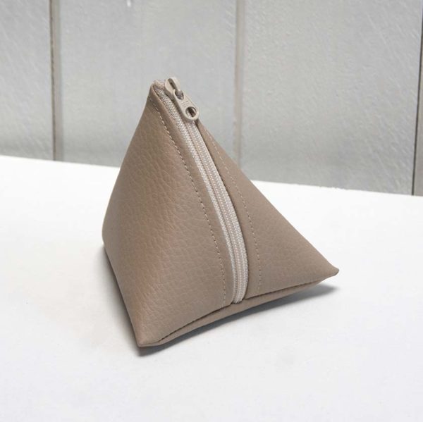 porte-monnaie berlingot beige