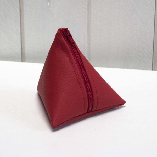 porte-monnaie berlingot rouge