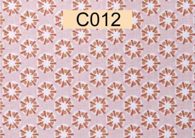tissu coton vieux rose öeko tex référence C012