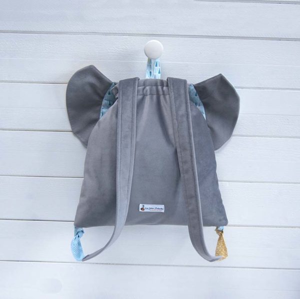 sac à dos maternelle éléphant