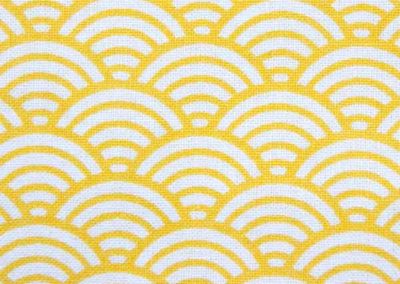 sac à goûter écailles jaunes référence 25