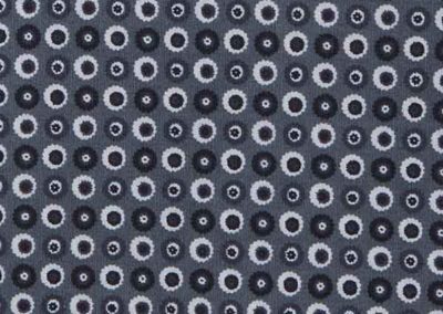 cabas gris motif ronds référence 04