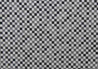 tissu jacquard gris petits carrés référence 02
