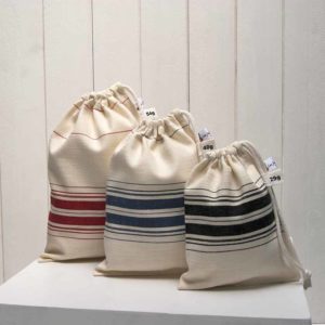 sac à vrac tissu torchon lot de 3 sacs à vrac L+M+S